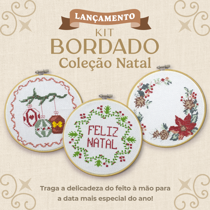 Lançamento: Kit Bordado Natal 2023!